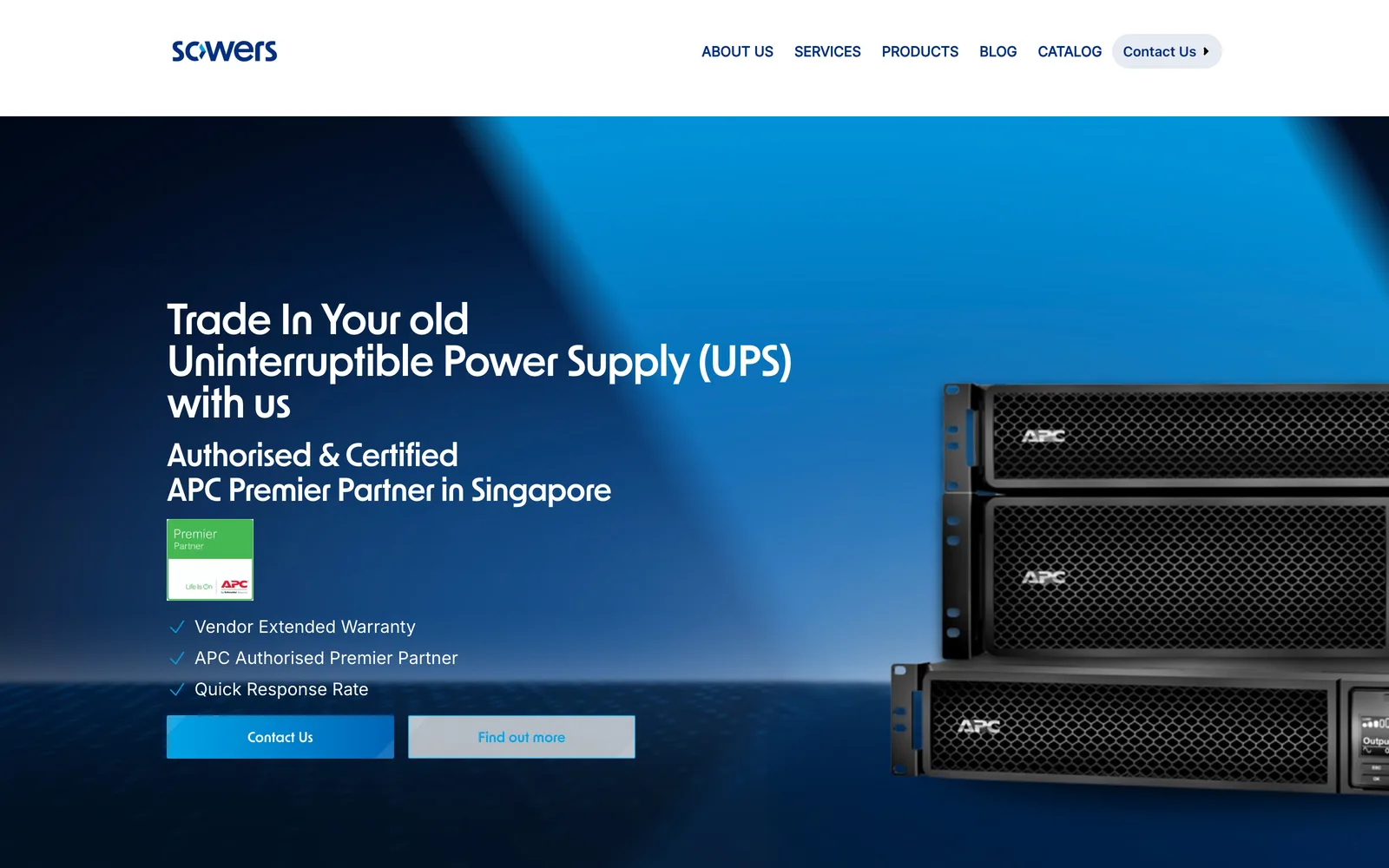 Sowers website preview